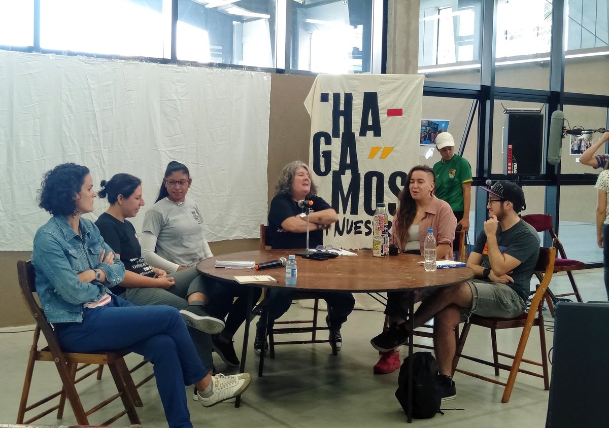 chinagrayani's tweet photo. Encuentro de reflexión y acción. Hacia la construcción de un poder feminista @LaNuestraFutFem https://t.co/FRVhVnfJd4