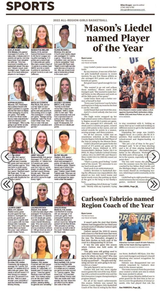 Congratulations Coach Fabrizio and <a href="/CarlsongirlsBB/">Carlson Girls Basketball</a> #MarauderPride