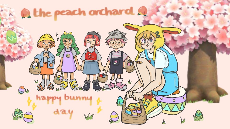 Peachy_Orchard's tweet photo. obsessed with this drawing by moss in our discord server! our island reps look so cute! 
🍊🥝🍒🍑🍐 https://t.co/WO3K4GyB7O