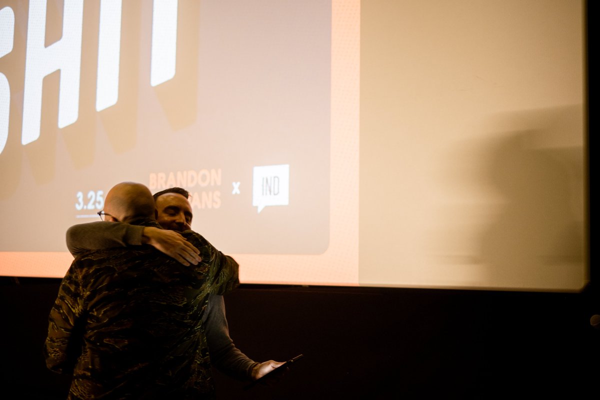 BrandonxxEvans's tweet photo. Last month I spoke at @Indianapolis_CM and looking at the pictures from the event, I'm just reminded that there is nothing better than good friends on this earth. 

📸 @JesKeepSwimming https://t.co/2lYomwtUov