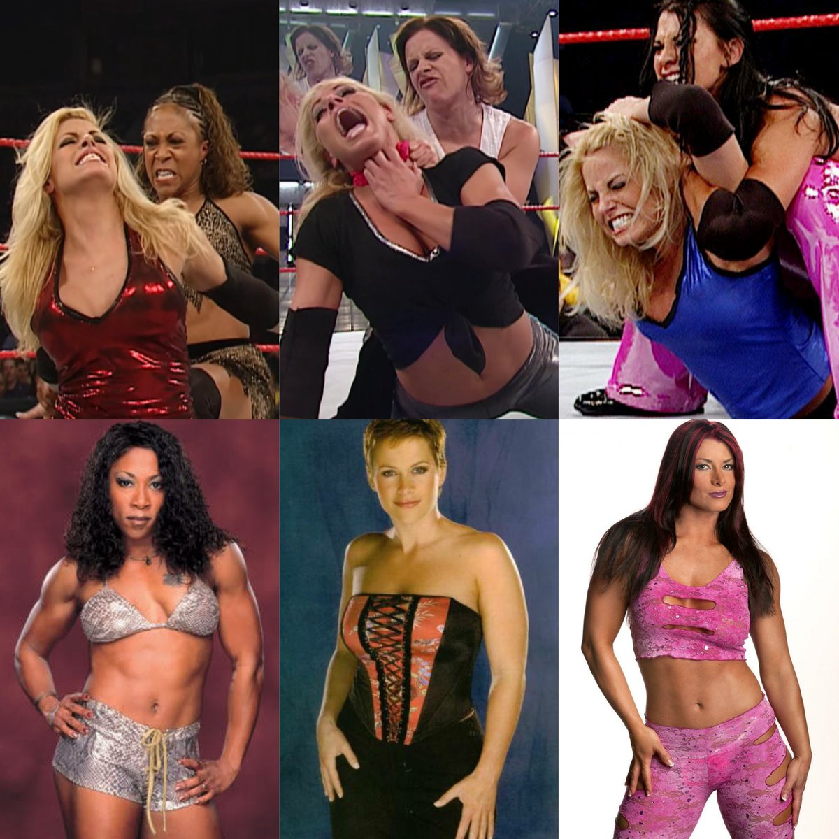 Jazz, Molly Holly and Victoria had a personal vendetta against Trish Stratus they should have formed a 