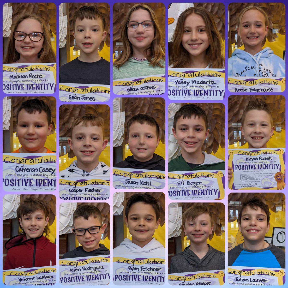 HeritageElemen2's tweet photo. Fabulous and in fourth grade, these students have a positive outlook for their future! https://t.co/fn0l6Ms0Bv