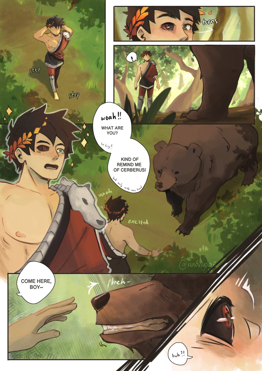 kusanyagii's tweet photo. FAR-FETCHED (1/?)

- a #Zelda x #HadesGame story
- ongoing; updates irregularly - means whenever i feel like it lmao
- cw // blood / death / violence / suggestive
- other than that, enjoy 🙂🙃🙂🙃 https://t.co/y7Jhmz2v79