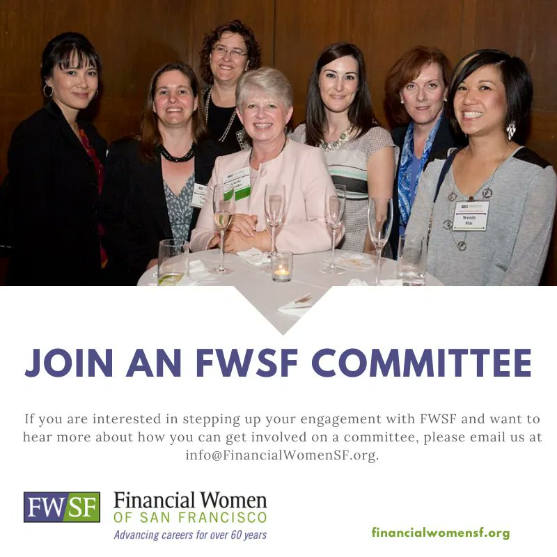 Have you been curious about how you can get more involved in FWSF? As we enter into Spring, our committees will be looking for new members. Getting involved is truly the best way to get the most out of your FWSF membership. Read more here: buff.ly/3wQ9TaH