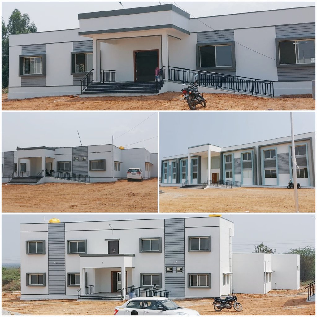 New building of Morarji Desai residential school, honnali.
<a href="/DOMGOK/">Department of Minority Welfare, Govt of Karnataka</a>