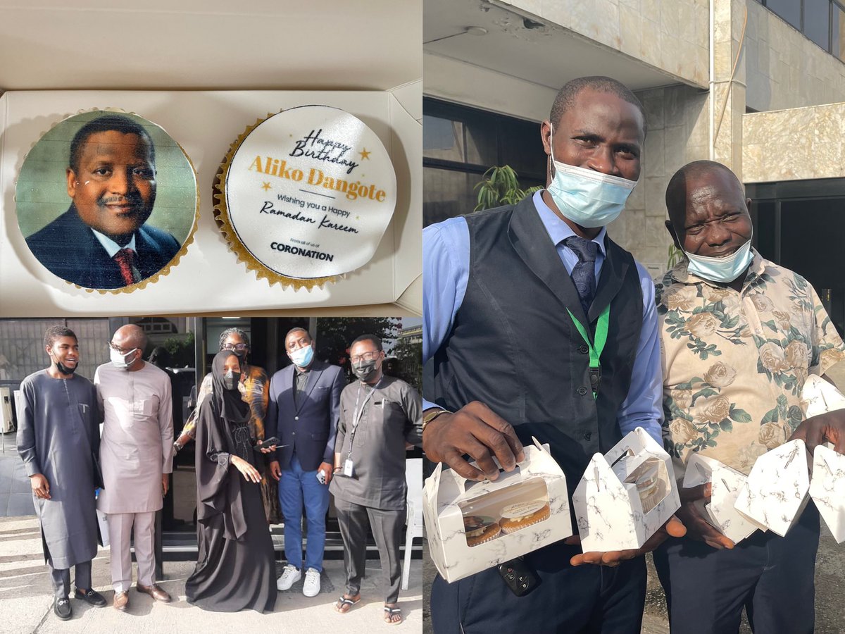 coronation_ng's tweet photo. Happy Birthday Alhaji Aliko Dangote @AlikoDangote . Best wishes for a memorable year, with many reasons to celebrate.

From all of us at Coronation.
#Coronation #ProsperityPartners @DangoteGroup https://t.co/jn5NuXekg7