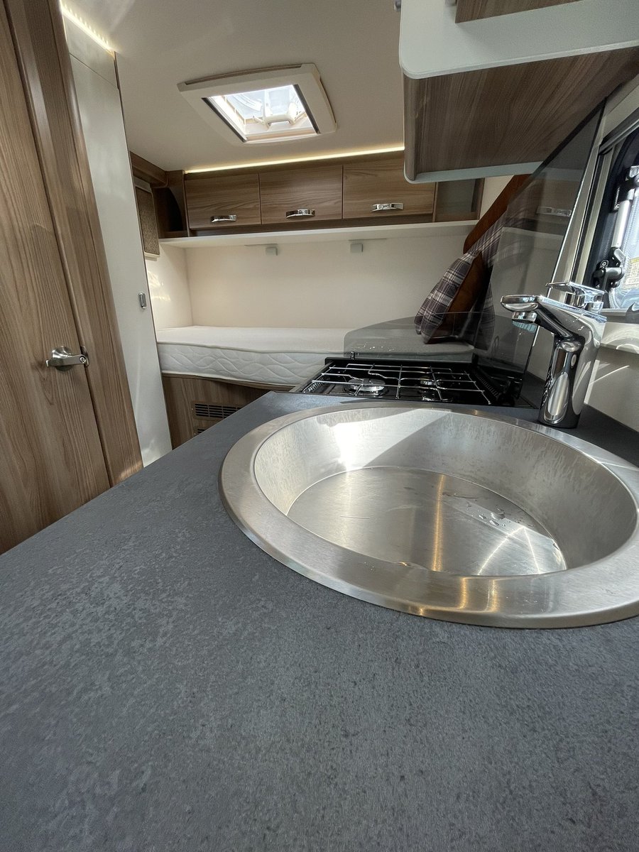 Sy45rp's tweet photo. Swift Compact Escape C205 Fixed bed under SIX METERS! #motorhomes #swift #swiftescape https://t.co/LvlrN019x8