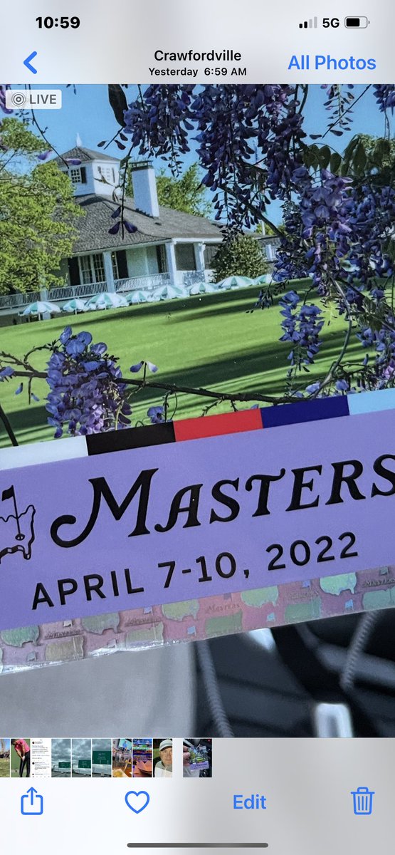 Lots of talk on #TaxTwitter from time to time about what constitutes a great client.  When one insists you take a day away to join them at ⁦<a href="/TheMasters/">The Masters</a> they meet the standard.  ⁩Great time in Augusta!