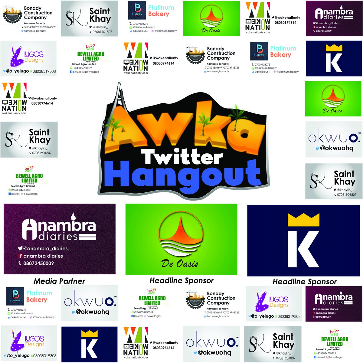 DubemMicky's tweet photo. Present for #AwkaTwitterGameHangout.
#AwkaCommunity patronise your girl @Nonyebee1, the drink it's energising and nutritious. Well-done Nwanyi แปma ๐. https://t.co/15h01GVAog