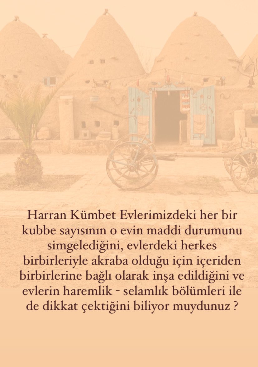 Harran Kümbet Evi (@kumbetevi) on Twitter photo 