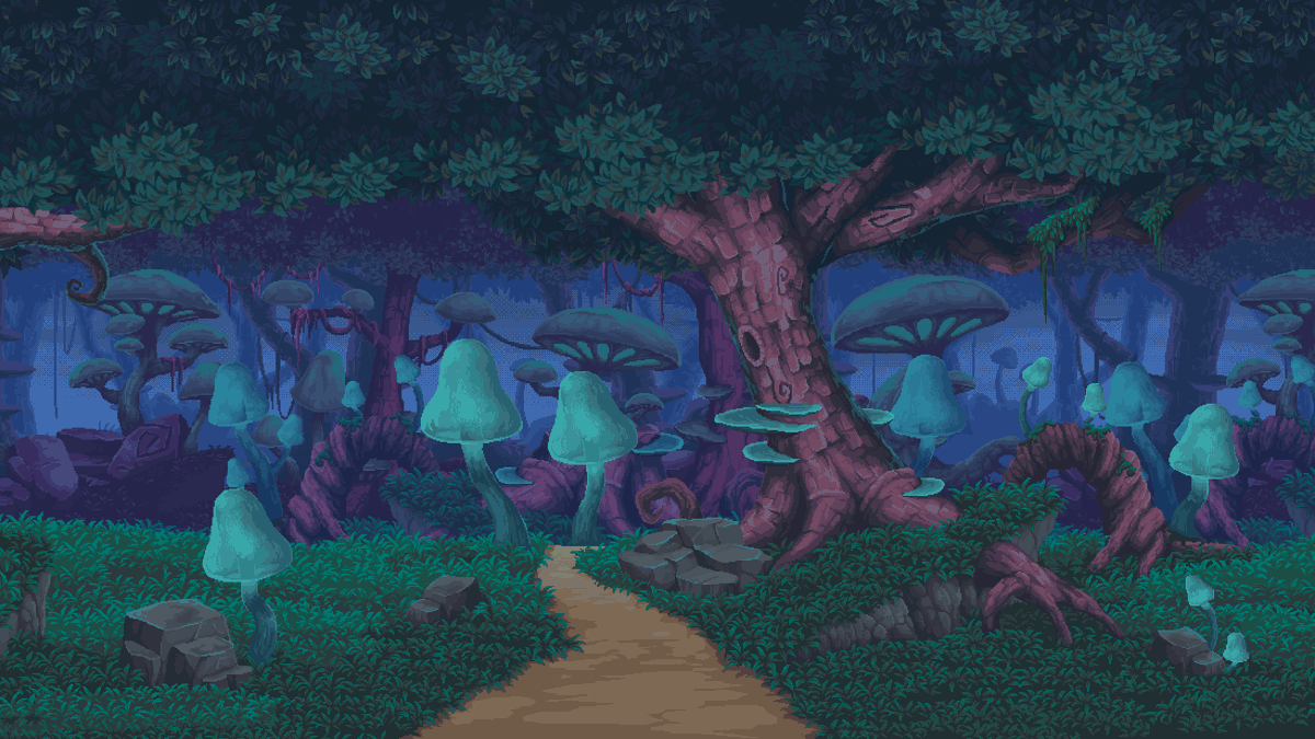 MilkyVIP_Art's tweet photo. Mushroom level background🍄🍄🍄🍄🍄🍄🍄🍄
@spirit_mancer
 #pixelartwork #pixelart #Pixel #pixelartist #indiegame #indiegames #indiedev #SpiritMancer https://t.co/mg1FLLDz2S