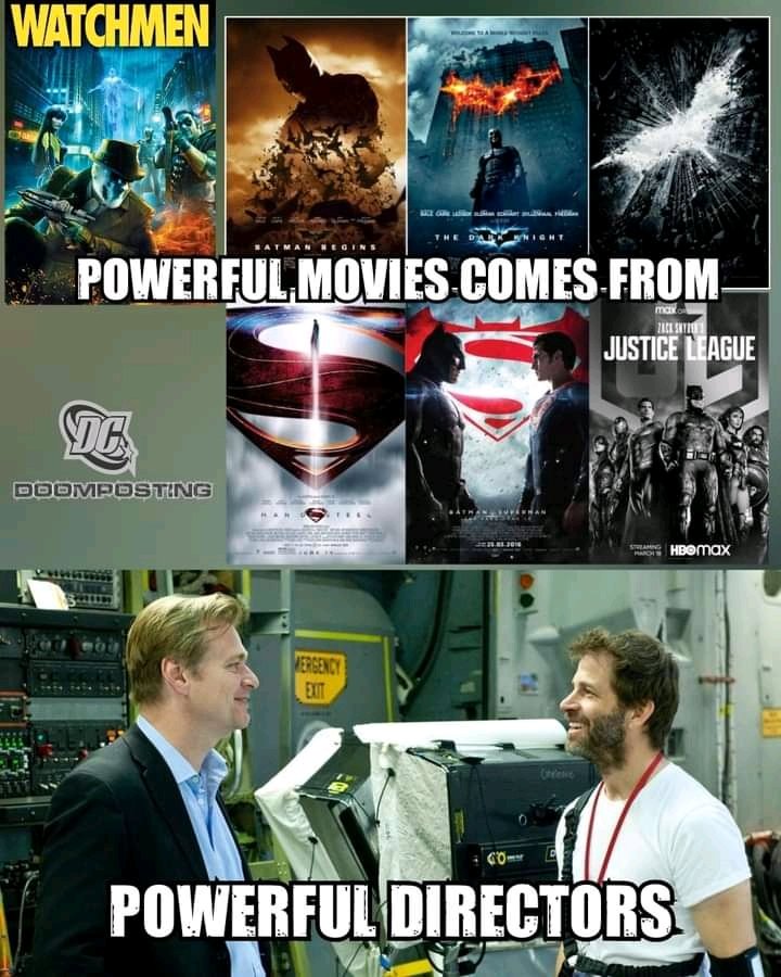 HallOfSV's tweet photo. @wbd  please bring back these two goats.
#RestoreTheSnyderVerse https://t.co/9cvjljINsV