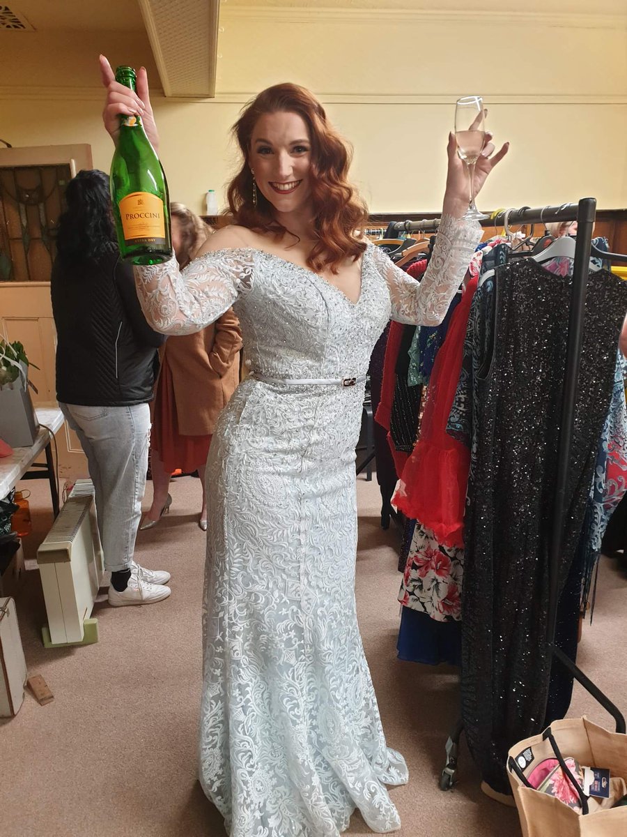 Celebrating getting back on stage and singing my heart out!