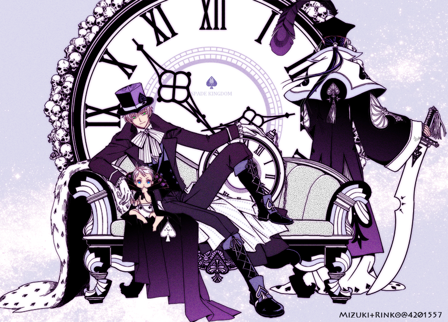 「 SPADE KINGDOM  」|林子＊C102(土)ス-04abのイラスト