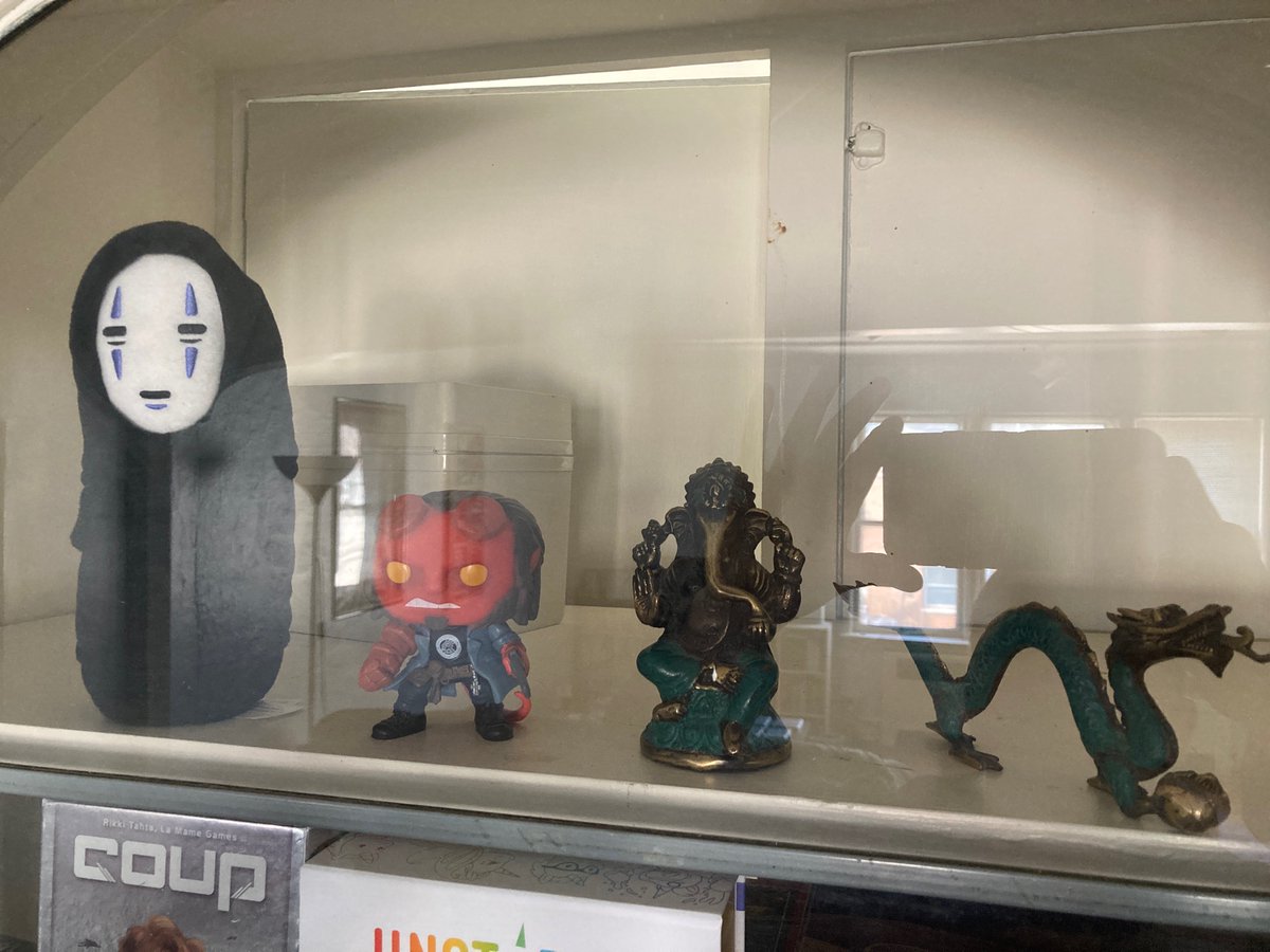 ninjadude853's tweet photo. @DanRather - A cool picture that makes me feel like I’m on the cusp of an adventure (link to original artist provided on request). 
- Some cool figures I’ve gotten as gifts from family members. 🙂
- My seven favorite books I read for the first time in 2021. https://t.co/3J0gDsNE1r