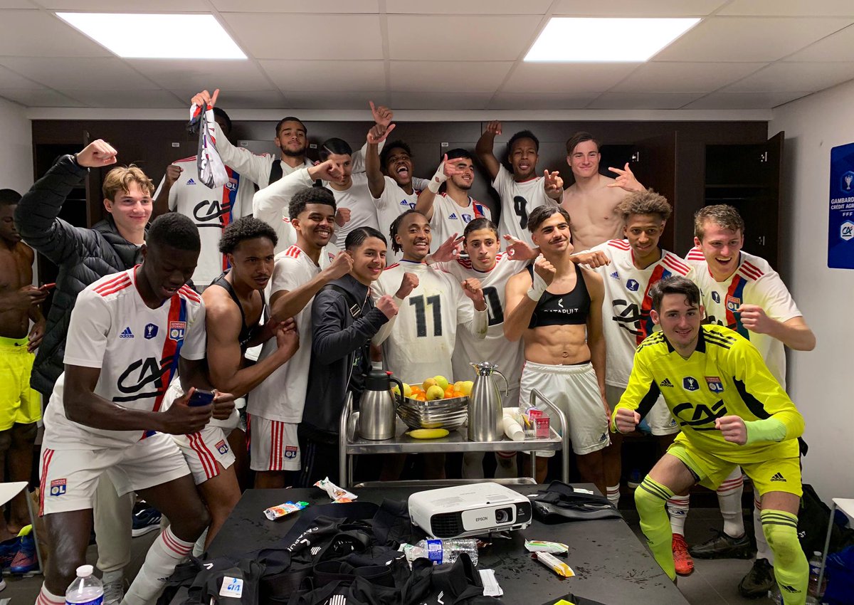 OL's tweet image. Ils l’ont fait ! 🔴🔵 

Rendez-vous le 7 mai au @StadeFrance pour la finale de la Coupe #Gambardella 🏆