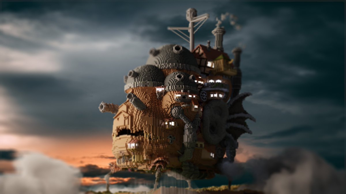 Howl's Moving Castle
Build by KR BINA
Render Yeobe