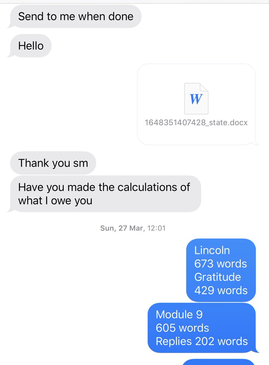 TutorCaroley's tweet image. Here are some of testimonials from my clients, just send a Dm in case you need your assignments,essays and homework done at fair charges