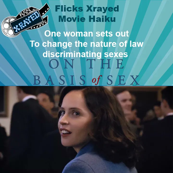 FlicksXRayed's tweet photo. #SundayPoem
One woman sets out
To change the nature of law
discriminating sexes
On the Basis of Sex
Listen HERE: https://t.co/WQvx58Qk8n
#FilmTwitter #YYCPodFam https://t.co/Fyk4jJjhHy