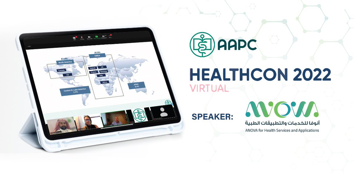anovahealthksa's tweet image. We want to thank AAPC for an amazing conference!
#Healthcon22 provided an overview of AAPC’s global activities and discussed #healthcare and #medical_coding trends globally.
Thank you to everyone who helped put this fantastic event together and all the speakers and moderators!