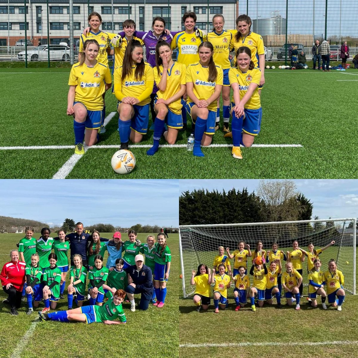 btuwomenfc's tweet photo. Congratulations to our U15s who won their U15 @SouthWalesFA Cup semi-final today 5-0 against Tredegar. Also great wins for our U12s and U13s today 💛💙⚽ #develop #inspire #perform https://t.co/tfPe3LZS1c