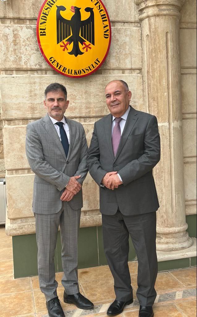 GermanyInKRI's tweet image. Immer gut einen Freund Deutschlands zu empfangen! 
Mit Saadi Pira sprachen wir über die schwierige Regierungsbildung in Bagdad und das Verhältnis PUK-KDP.