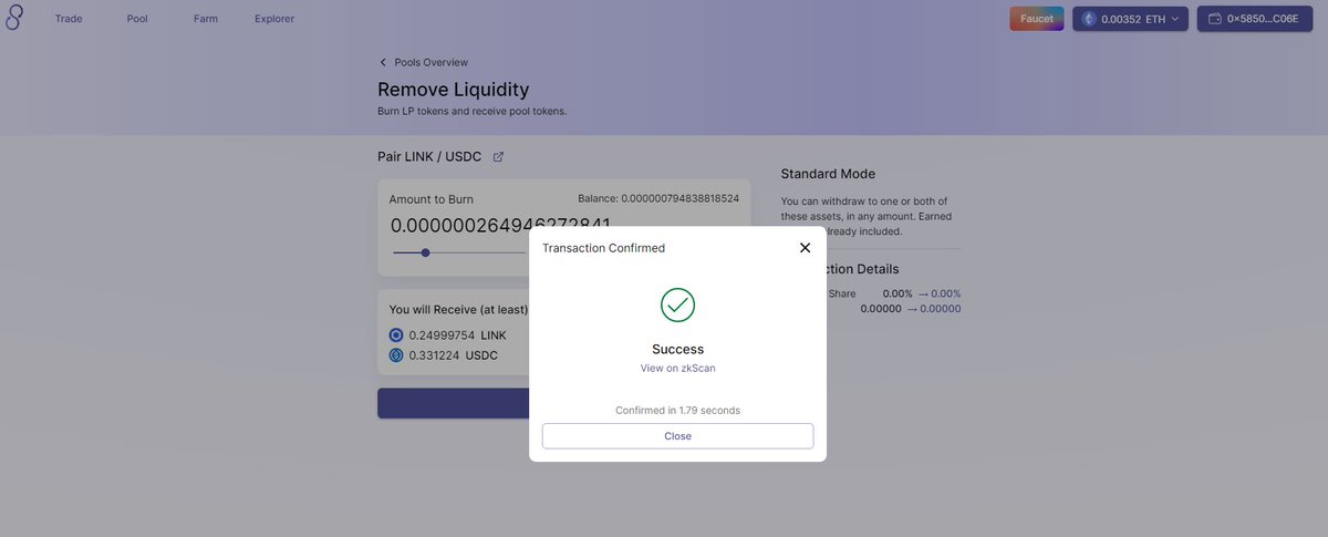 TubLena's tweet photo. I used it &amp; it was an awesome trading experience
lightning fast, Secure &amp; low transaction fees!
Join discord &amp; enjoy
Discord：https://t.co/CDjCwYciLb
#L222 #zkSync #Layer2 #ZKRollup #testnet #Ethereum #DeFi @syncswap https://t.co/WA5lR0AJSS