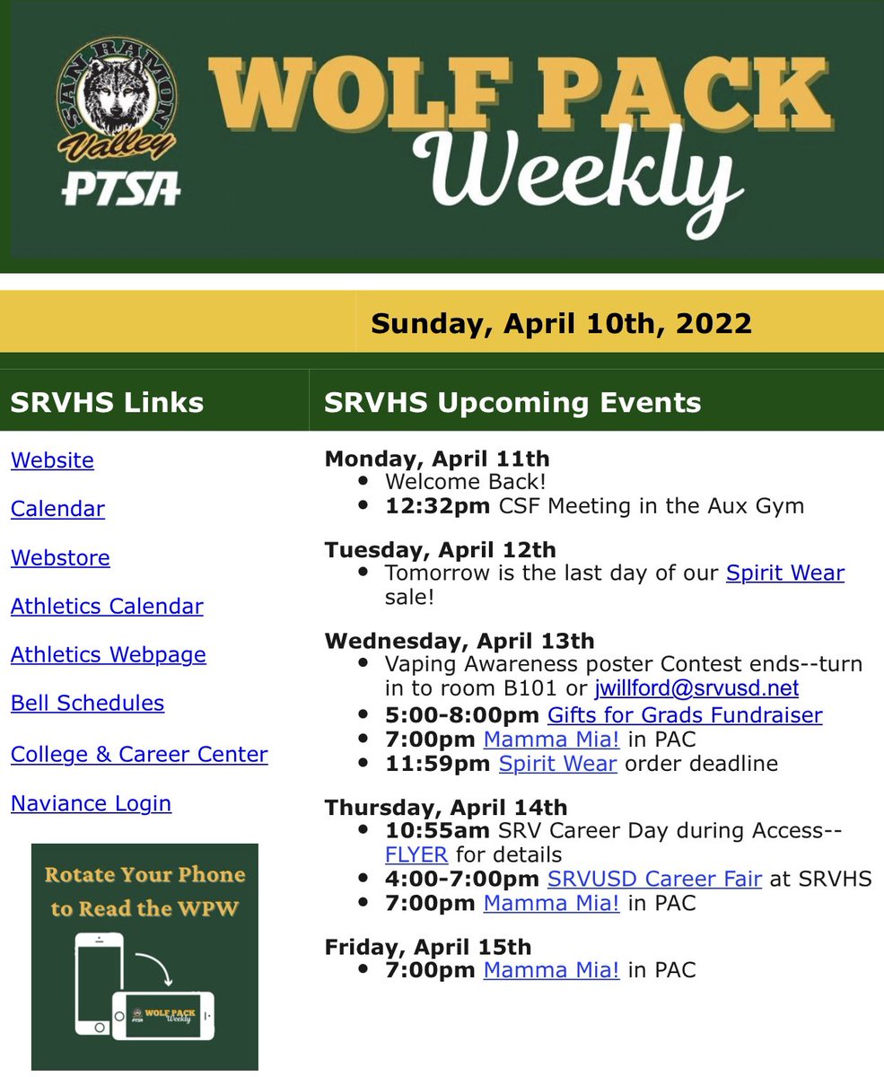 📣 Wolf Pack Weekly - 4/10/22
conta.cc/3reuUbo
