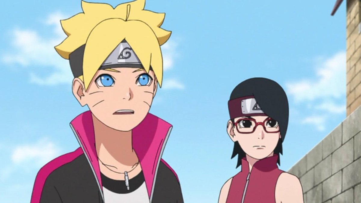 RononoiZ's tweet photo. بوروتو و سارادا من حلقة اليوم ♥️😍
#بوروتو #انمي #boruto #sarada https://t.co/u7oHe5yJLa