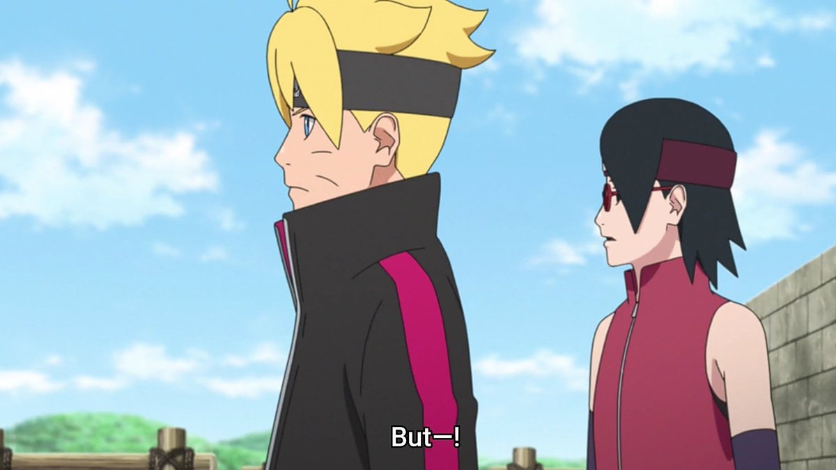 RononoiZ's tweet photo. بوروتو و سارادا من حلقة اليوم ♥️😍
#بوروتو #انمي #boruto #sarada https://t.co/u7oHe5yJLa