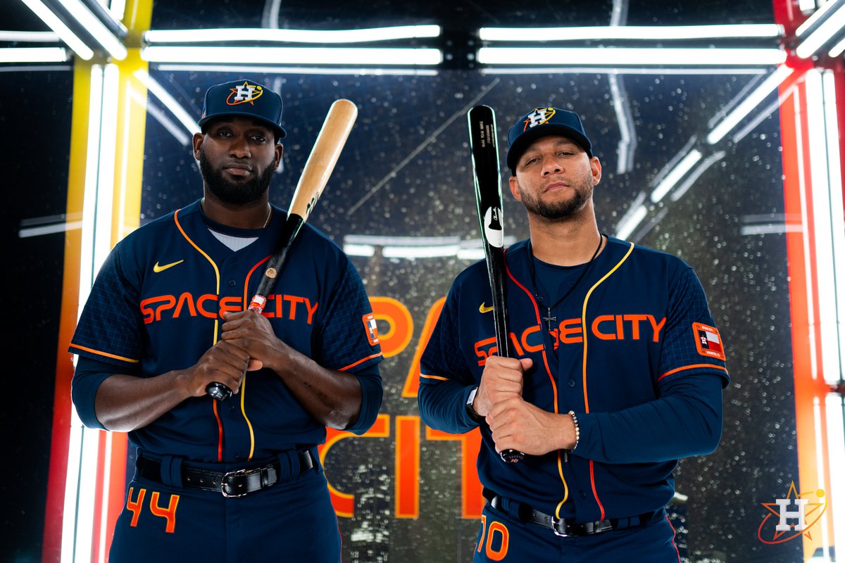 MLB's tweet photo. These @astros City Connects are out of this world. https://t.co/Xp7oWrTx7H