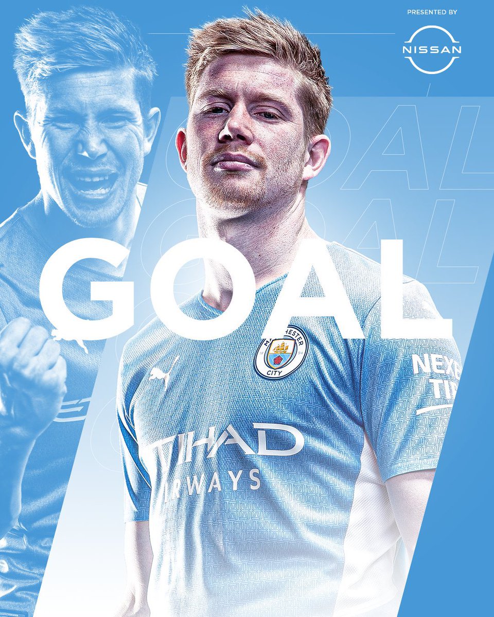 ケビン デ・ブライネ!!!🔥💙 🔵 1-0 🔴 #ManCity