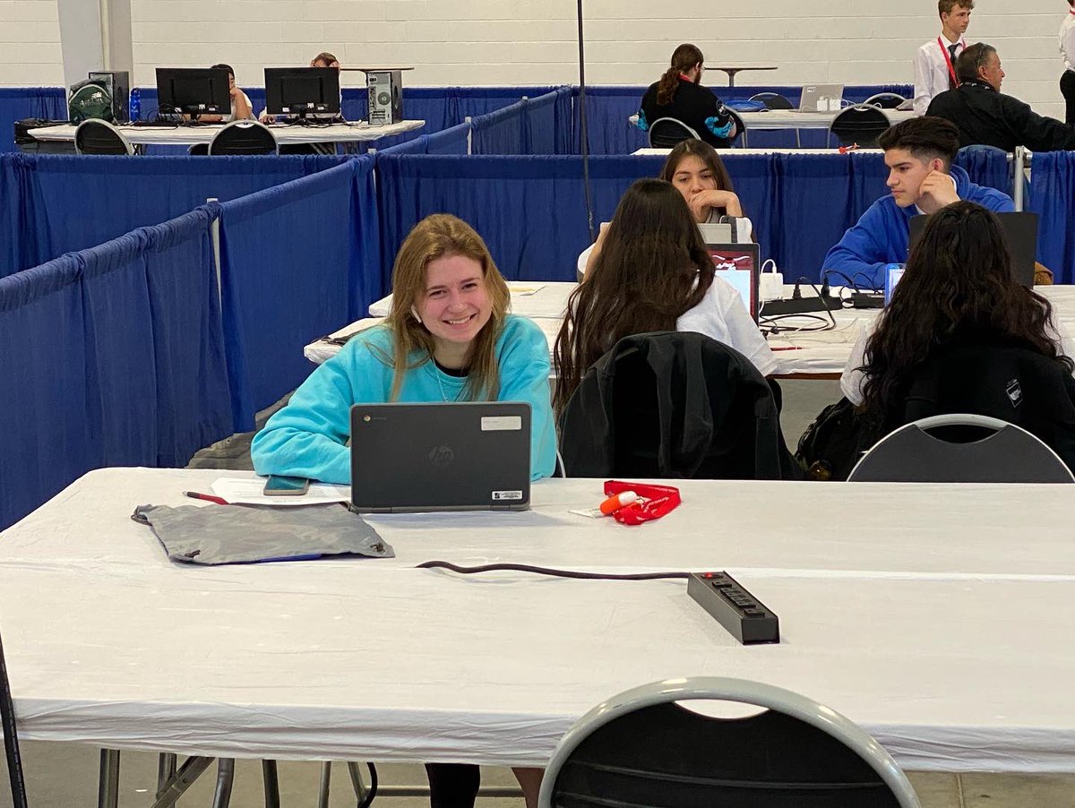 MrZweep's tweet photo. Louisville had a great experience at the  SkillsUSA Nebraska state conference. Congratulations to Jaylin Gaston who received a $250 Nebraska Trucking Scholarship #pride_purple #skillsusanebraska #lps_skillsusa #skillusa #lpslions #cementcity https://t.co/jgd1qBdlQi