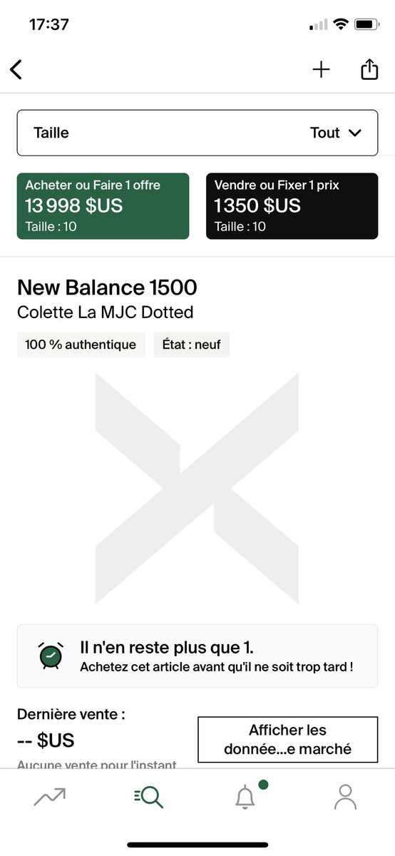 One day one Sneakers / New Balance x Colette x La MJC