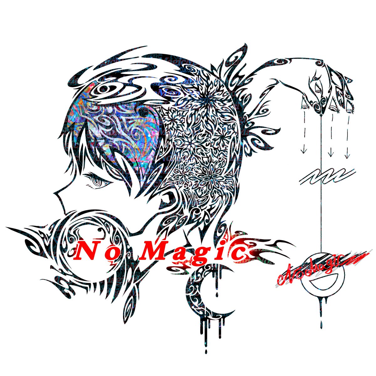 ultrared_1341P's tweet photo. No Magic

 #トライバル  #トライバルイラスト
 #トライバルアレンジ  #トライバルアート

 #Tribal #Tribalart
 #TribalIllust   #Tribalarrange

https://t.co/f0xC3yGw9B https://t.co/tF0PWrIfEg