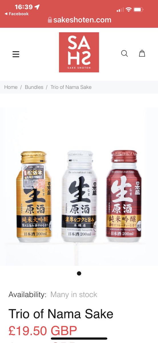 SakeShoten's tweet photo. Ever had Nama sake? It’s still quite rare in the UK as it’s unpasteurised and needs to be kept cold. These 200ml cans are great value and lovely Sake too. More on https://t.co/417no27exx https://t.co/snhvS7rj20