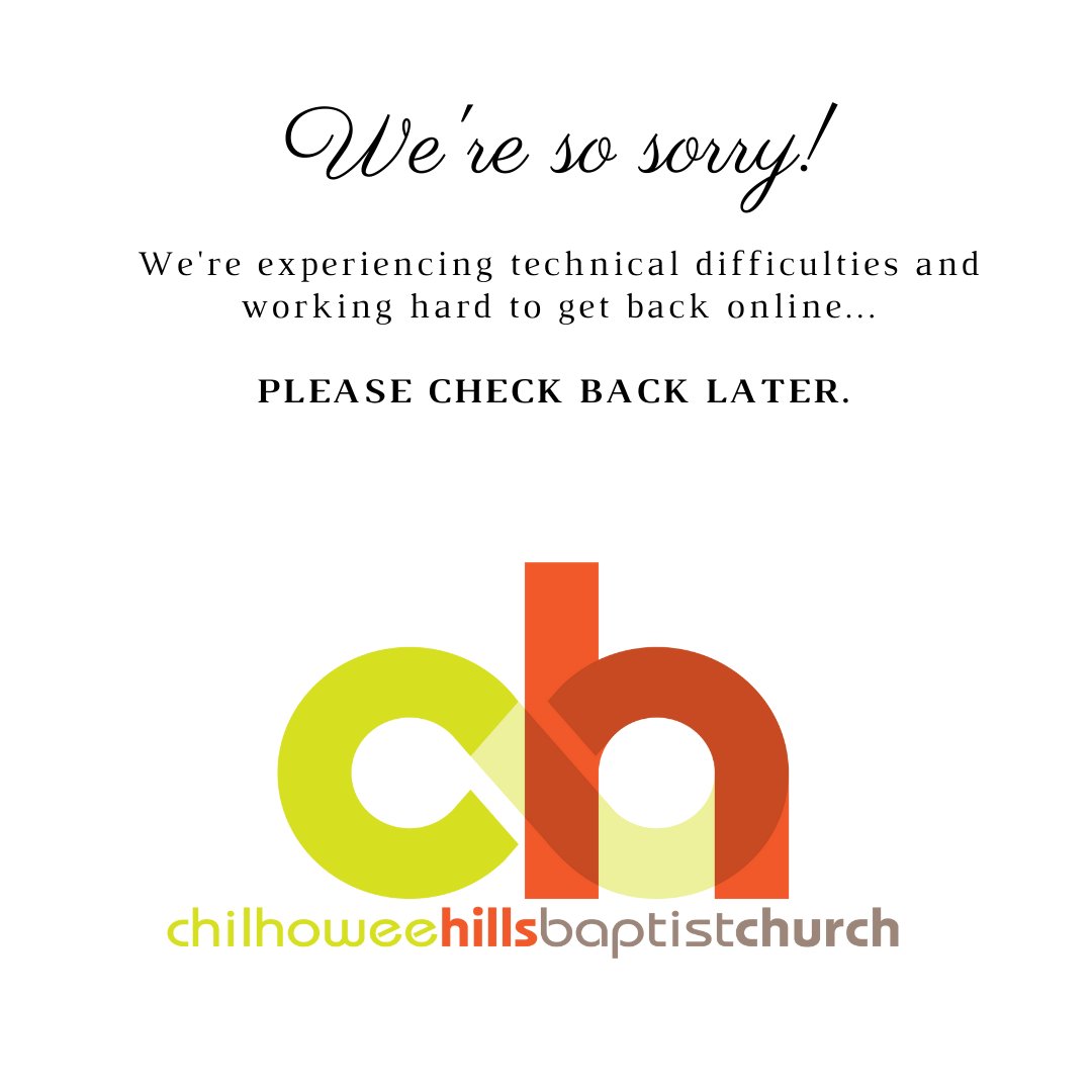 chilhoweehills's tweet photo. CH Family, we are working to restore our online feed. You may send in your Pastor Search Committee votes to info@chilhoweehills.org.  If you have any questions, please email us at info@chilhoweehills.org https://t.co/Y6eXWAS8n0