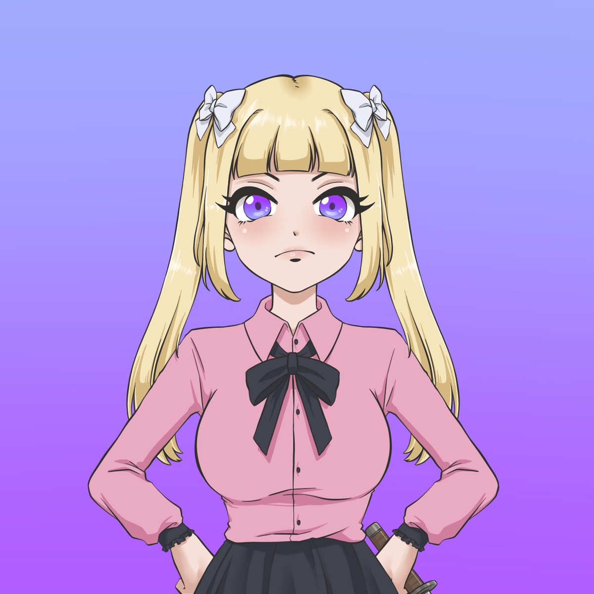 ArtworkHytn's tweet photo. I'm joined #CryptoMaids💜Fanart Contest #6💛
I chose Veronica She's very MOE!!😍

Thanks for great contest again @CMaids001 

⚔️ https://t.co/BDaf3ZZNbE

 #fanart #CryptoButlers #DoujinNFT #polygon #waifu #NFTTHAILAND #NFTJapan #NFTanime https://t.co/5JxTaXkI15