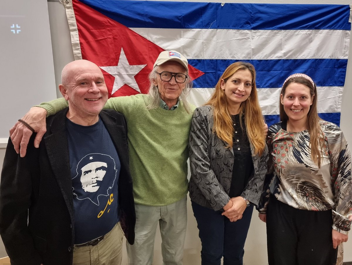 Betty_ParraG's tweet photo. Ha sido una linda experiencia nuestra visita a #Turku🇫🇮 donde sentimos el cariño por #Cuba🇨🇺 y descubrimos nuevos espacios para el intercambio bilateral.

A los amigos gracias por la oportunidad. También a los habitantes de esta hermosa ciudad por su hospitalidad.

#VamosPorMás https://t.co/M4gbS8CRFq