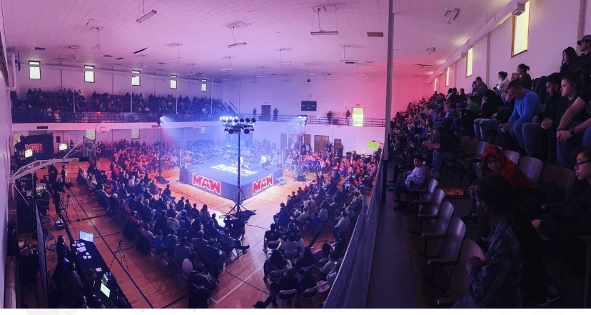 GPAthinks's tweet image. Last night was one of my favorite shows of the year. Over 1,000 people in Willmar, MN came ready to have a good time.

Watching Laynie beat Sierra to a MASSIVE pop and get presented the MAW title by Madusa was genuinely emotional.

Nights like this keep us going. @MW_AllStar