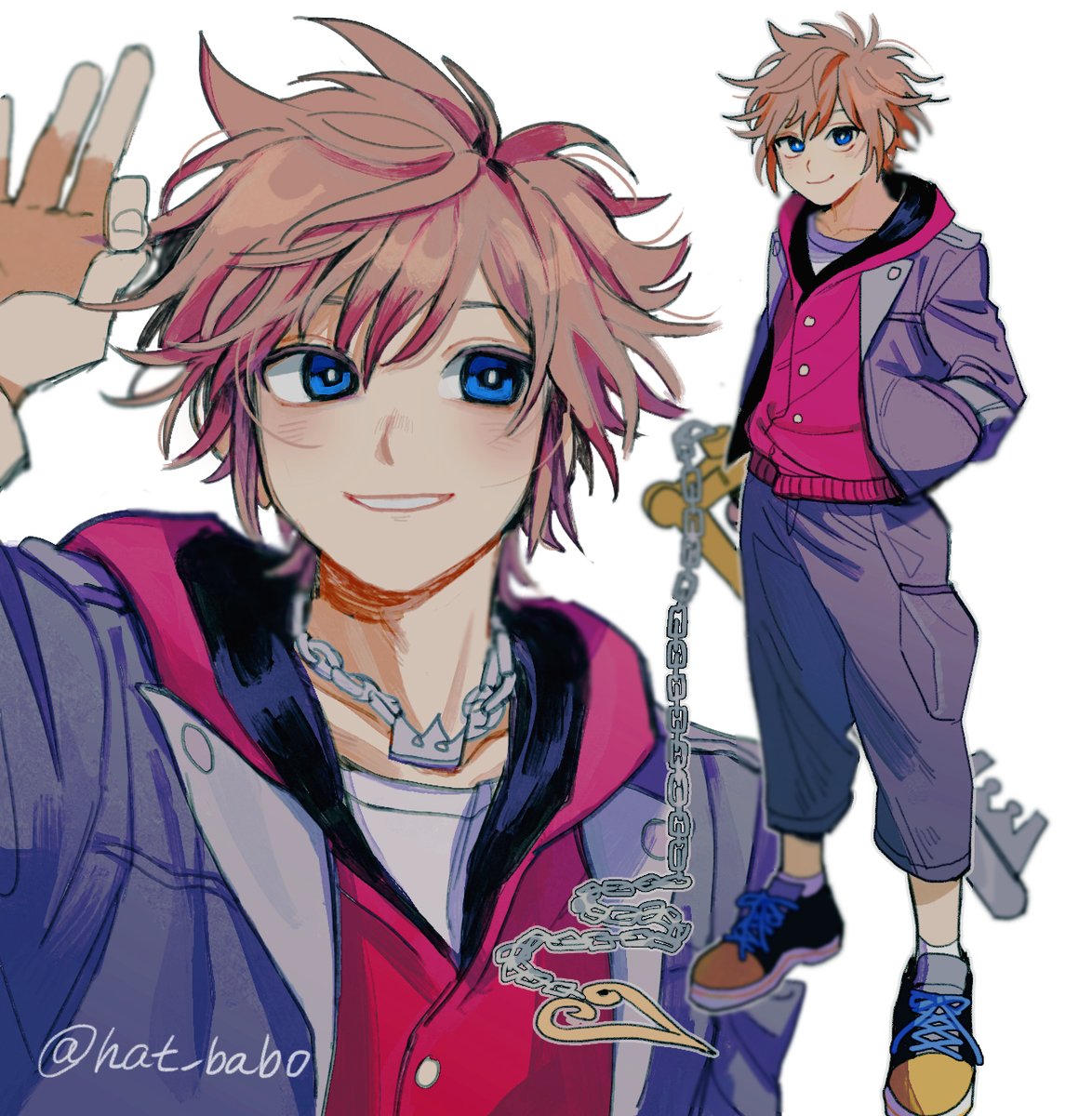 hat_babo's tweet photo. kh4 sora is real https://t.co/2fopGv0orm