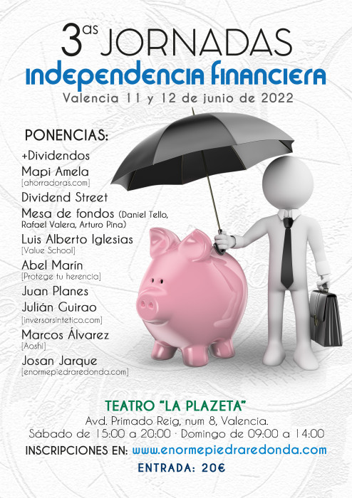 A partir del 11 de abril se pueden comprar las entradas para las jornadas de IF que ha organizado nuestro compañero <a href="/JosanJarque/">Josan</a> con unos invitados de lujo. Tenéis toda la información en su blog enormepiedraredonda.com