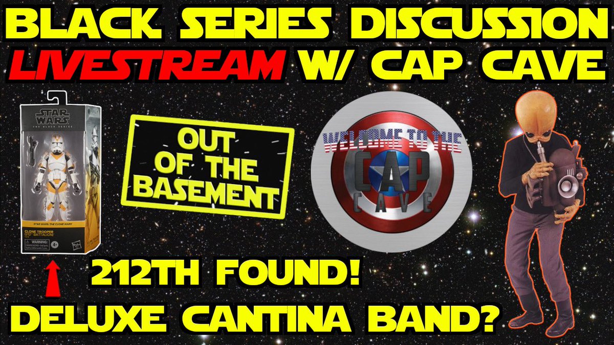 Today at 1pm CST! Come hang out with us and very cool and special guest @CAP10AMERICA! 

youtu.be/CGUlvvhTRRc
