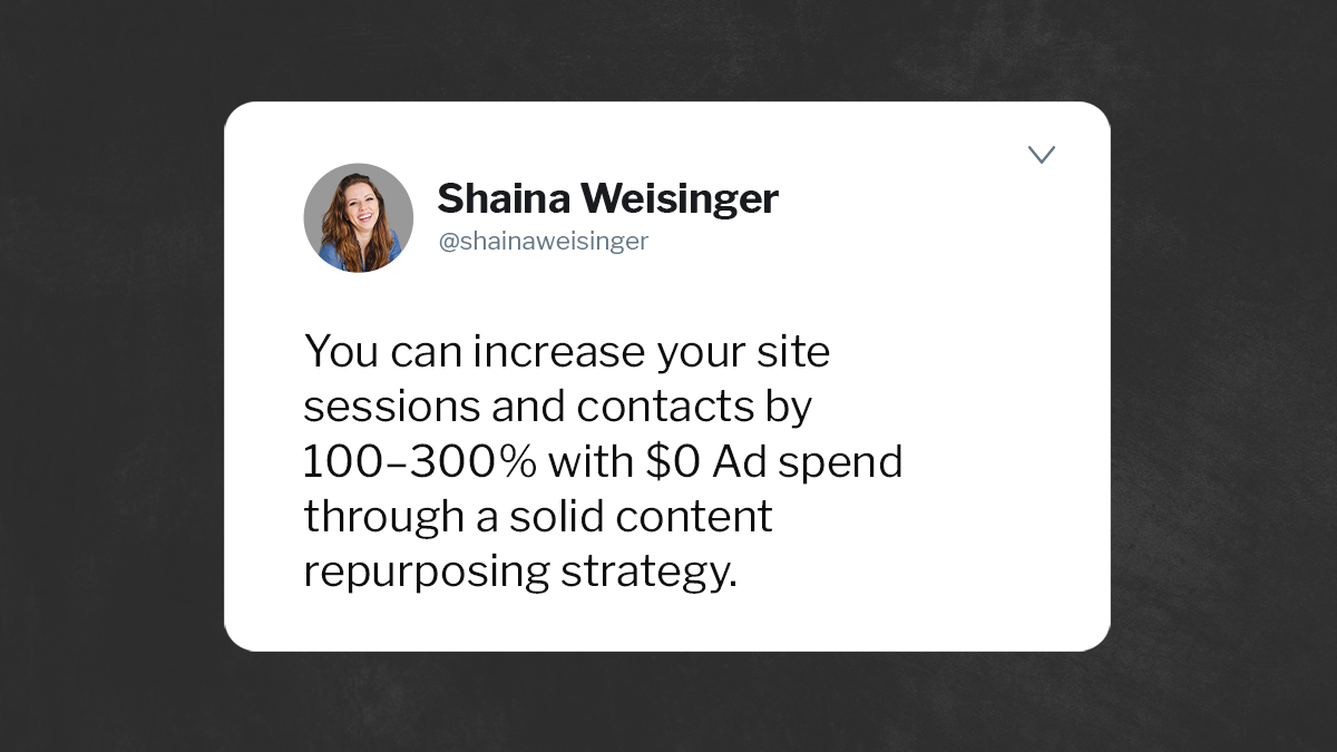 Shaina Weisinger tweet media