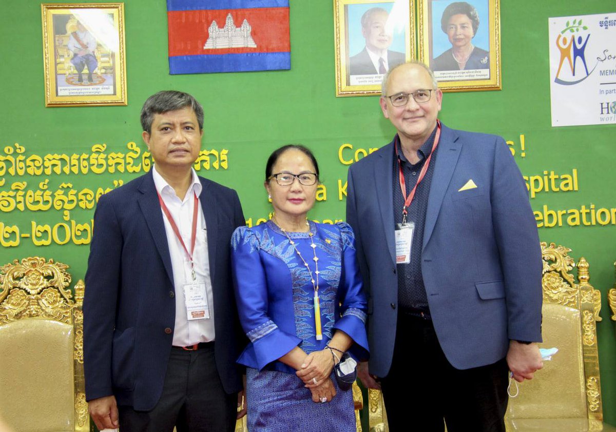 HOPEworldwide's tweet photo. On 4/1, @sonjakill (SKMH) celebrated its 10th anniversary with Dave Malutinok, President/COO of HOPEww, the local Governor of Bokur City, and the Director of the Provincial Health Department, board members, &amp; hospital staff. 

Learn more about SKMH: https://t.co/yEyj9hV11t. https://t.co/VTErA7DTVp