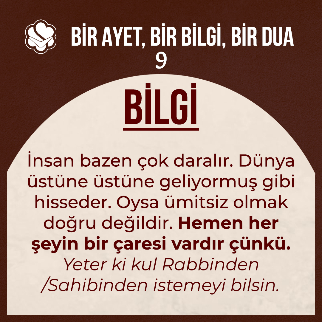suleymaniye_vkf's tweet photo. 📚Bir Ayet, Bir Bilgi, Bir Dua -9📚

▶️Sağa Kaydırınız

#Ramazan #kuran #ayet #dua https://t.co/lHhNmL00B2