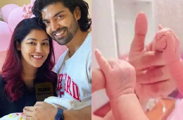 punjabkesari's tweet image. गुरमीत चौधरी ने शेयर किया बेटी संग क्यूट वीडियो, लाडली के कोमल हाथों को थामे खेलते नजर आए एक्टर
m.bollywoodtadka.in/entertainment/…

#gurmeetchoudhary #cutevideo #newbornbabygirl #BollywoodNews #BollywoodNewsandGossip #TelevisionNews #TelevisionNewsandGo