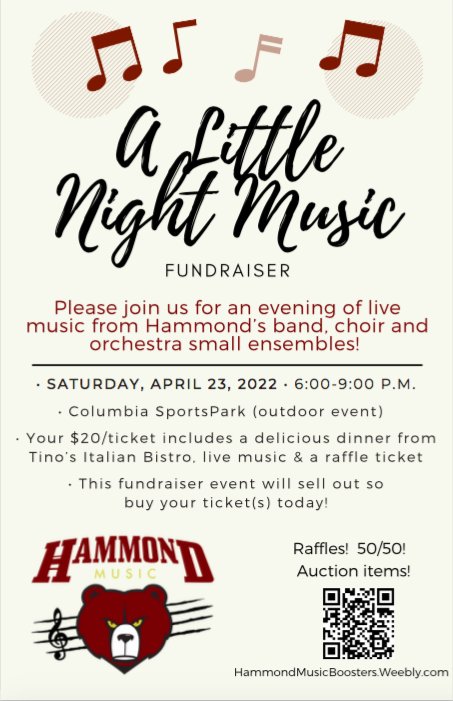HaHSMusicBoosts's tweet photo. Tickets for A Little Night Music are going fast!  Make sure to get yours before they are sold out. https://t.co/ESlJTwQu8F