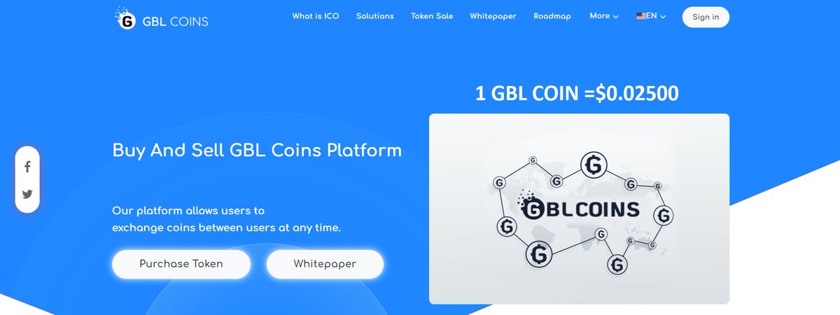 gblcoins's tweet photo. #AIRDROP 100000 GBL Coin #GBL 
For first 2000 PARTICIPANTS
https://t.co/HKHErXfEGo
1. RETWEET &amp; LIKE
2. FOLLOW
3. TAG 5 FRIENDS
4. SEND LINK IN COMMENT
ICO DETAIL 
2 CR Coin in ICO
Coin symbol GBL
Base Price $0.02500
Binance Smart Chain (BEP20) https://t.co/B6MZfCbMCM