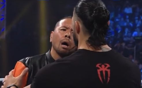 MenWrest's tweet photo. Cody Rhodes reaction when he was welcomed back by WWE after all the shots he took at them: https://t.co/5npolZeEuW